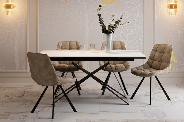 Стул B607-m (B607-m COW LATTE)